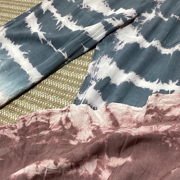 NWT Yak&Yeti large Tie-Dye Flare Pants - Picture 13 of 13